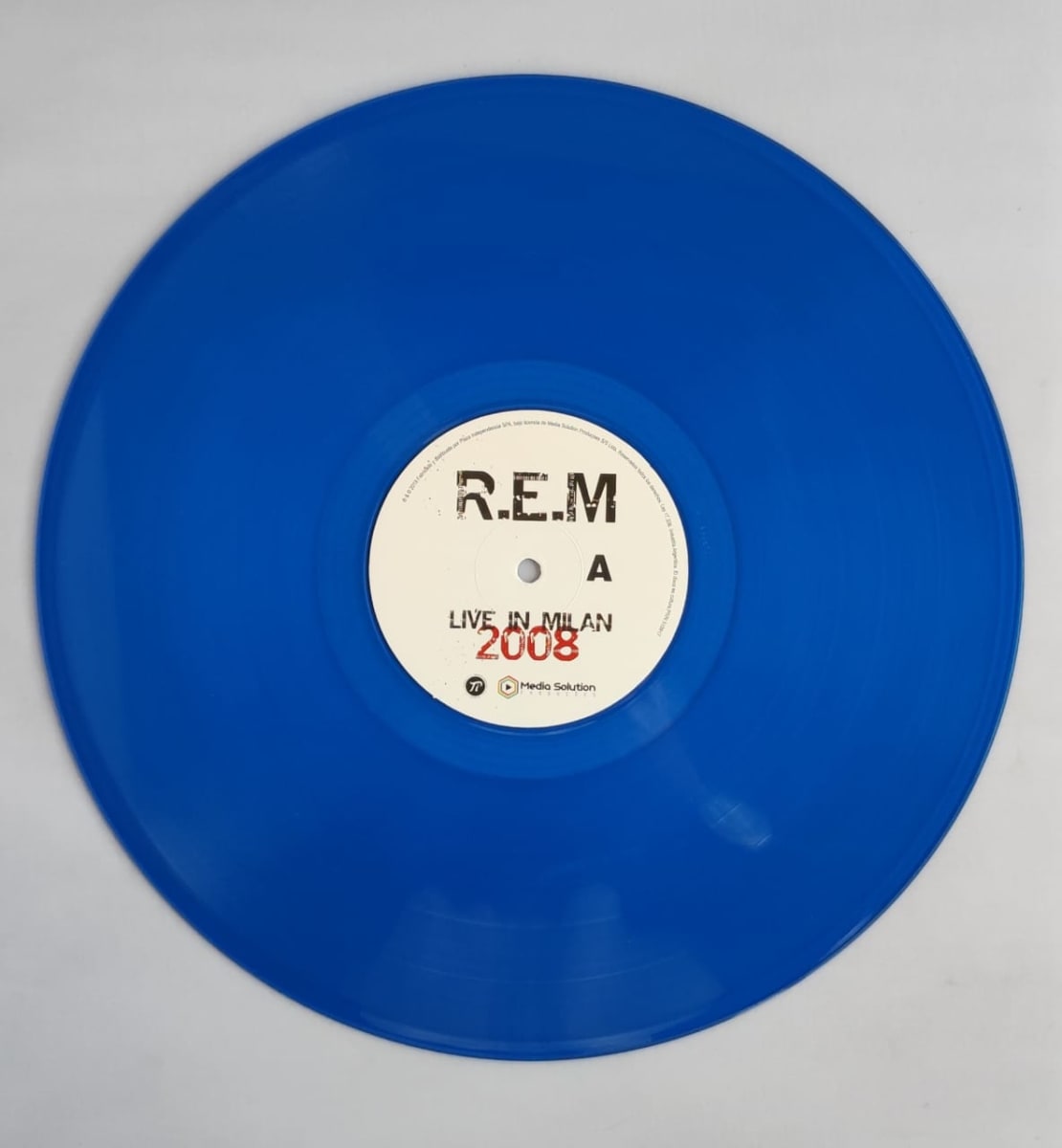 VINILO R.E.M./ LIVE IN MILAN 2008 (TRANS BLUE VINYL) 1LP3