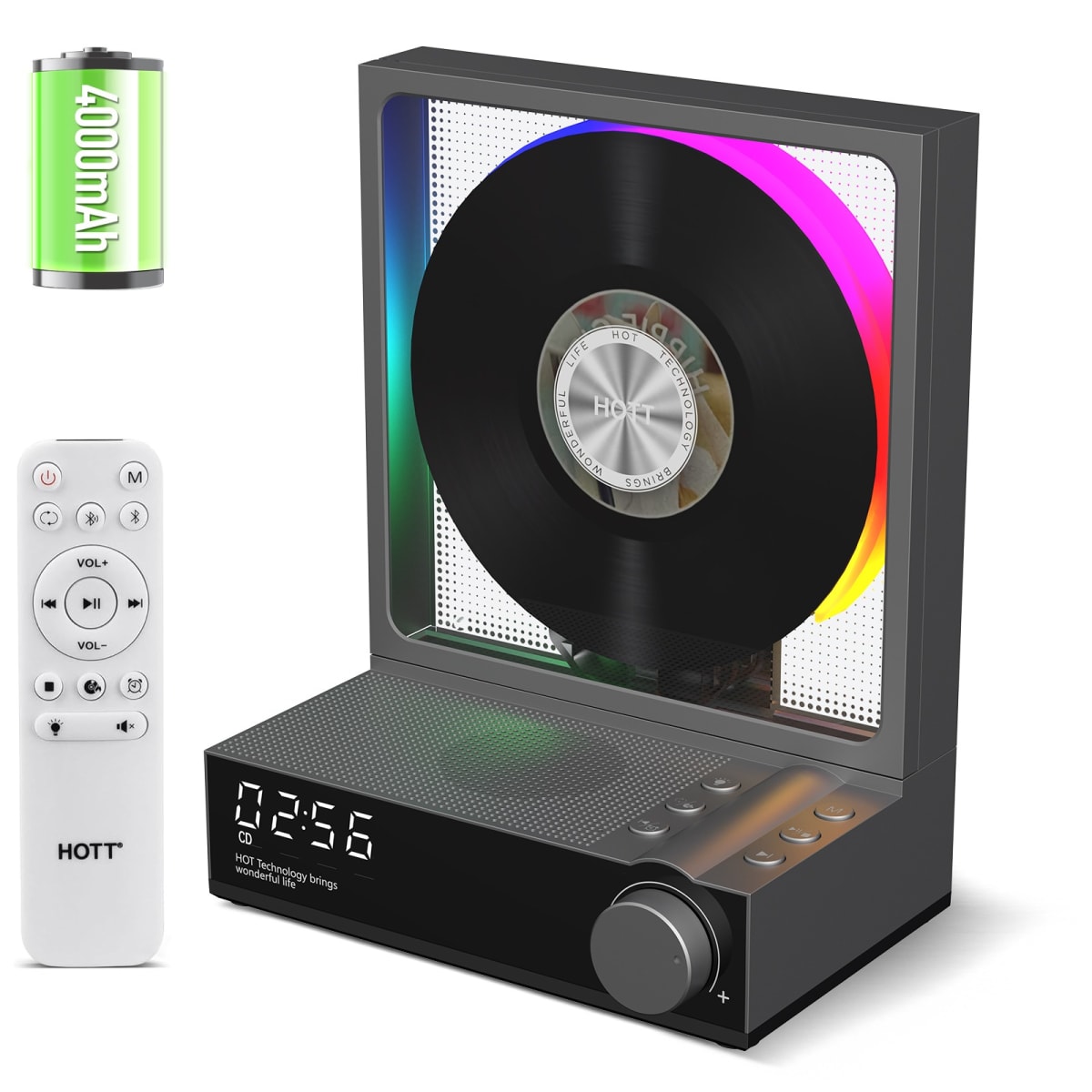 REPRODUCTOR DE CD PORTATIL C220A ALL-MEDIA PLAYER TITANIUM1