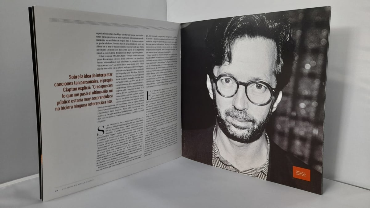 VINILO ERIC CLAPTON/ UNPLUGGED (+ Magazine) 1LP4