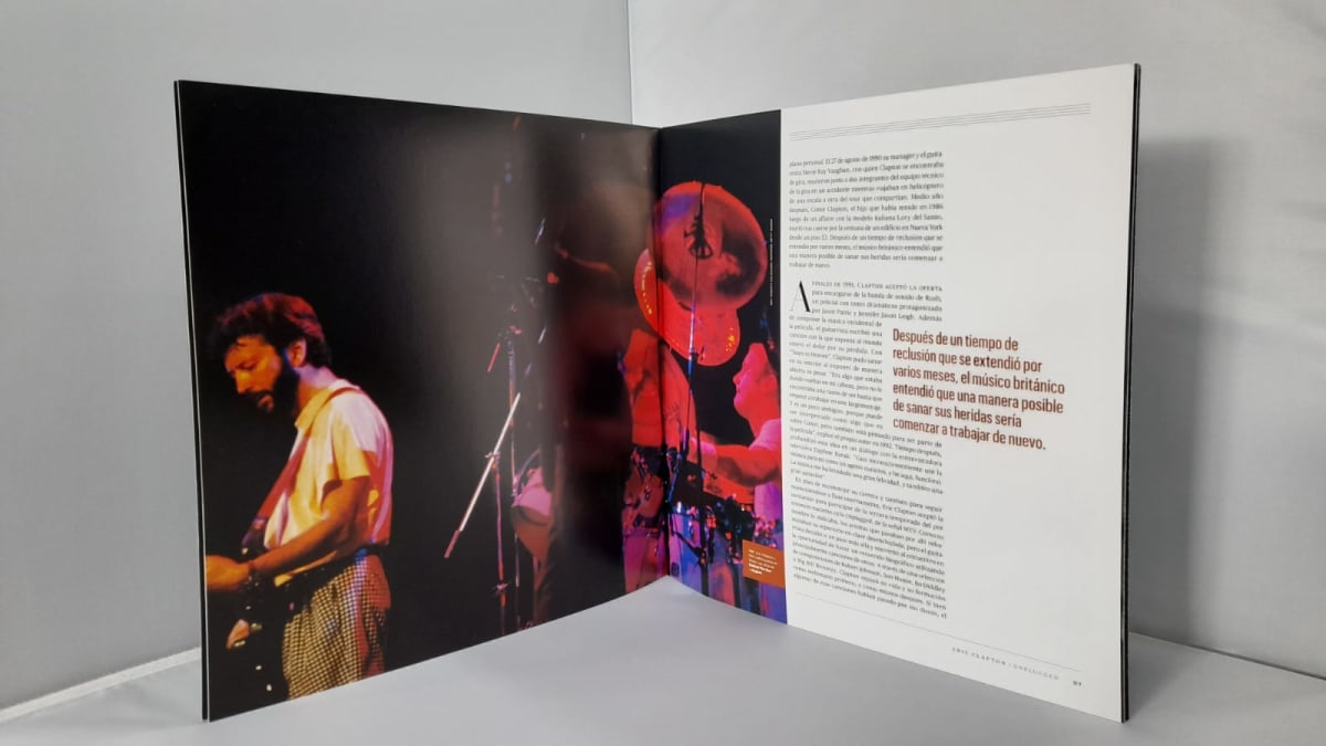 VINILO ERIC CLAPTON/ UNPLUGGED (+ Magazine) 1LP3