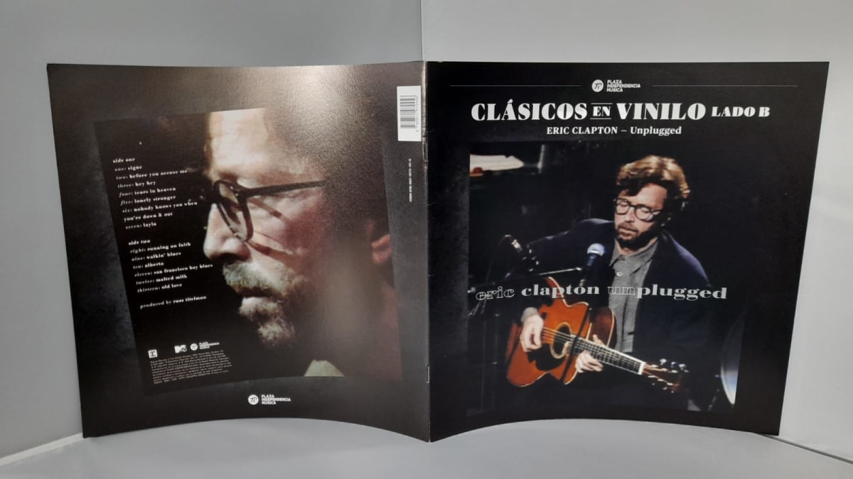 VINILO ERIC CLAPTON/ UNPLUGGED (+ Magazine) 1LP5