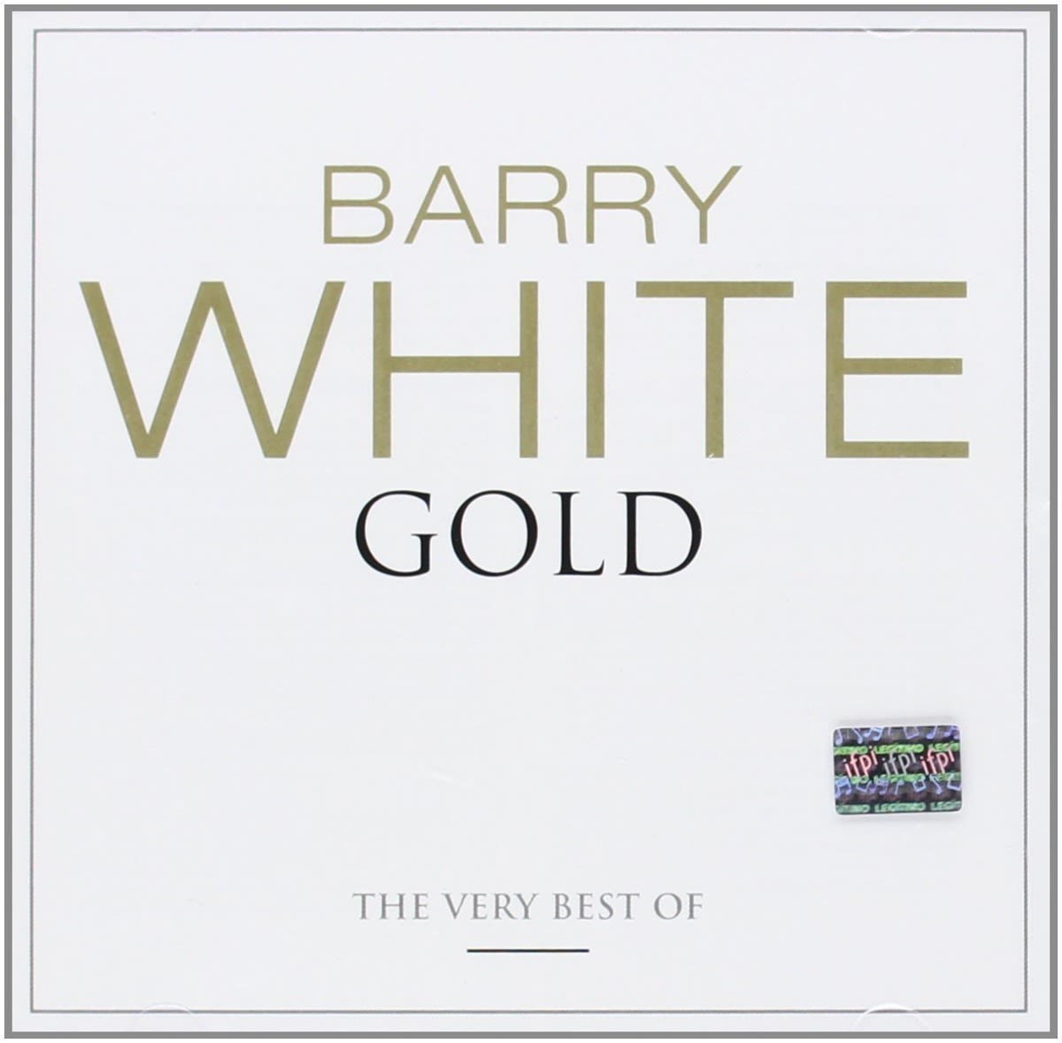 CD BARRY WHITE/ GOLD THE VERY BEST 2CD1