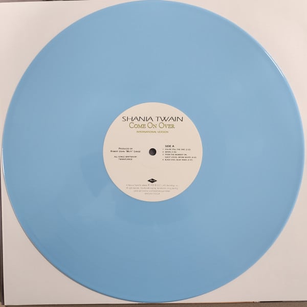 VINILO SHANIA TWAIN/ COME ON OVER (BLUE VINYL) 2LP2