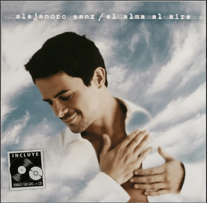 VINILO ALEJANDRO SANZ/ EL ALMA AL AIRE 1LP1