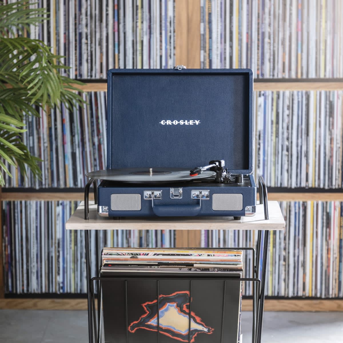 TORNAMESA CROSLEY/ CRUISER DELUXE BT BLUE + 4 LP EXCLUSIVOS2
