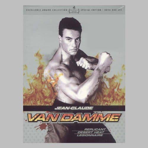 DVD JEAN CLAUDE VAN DAMME/ REPLICANT-DESERT HEAT-LEGI2