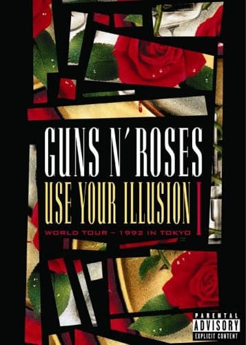 DVD GUNS N' ROSES/ USE YOUR ILLUSION I WORLD TOUR - 1992 IN TOKYO