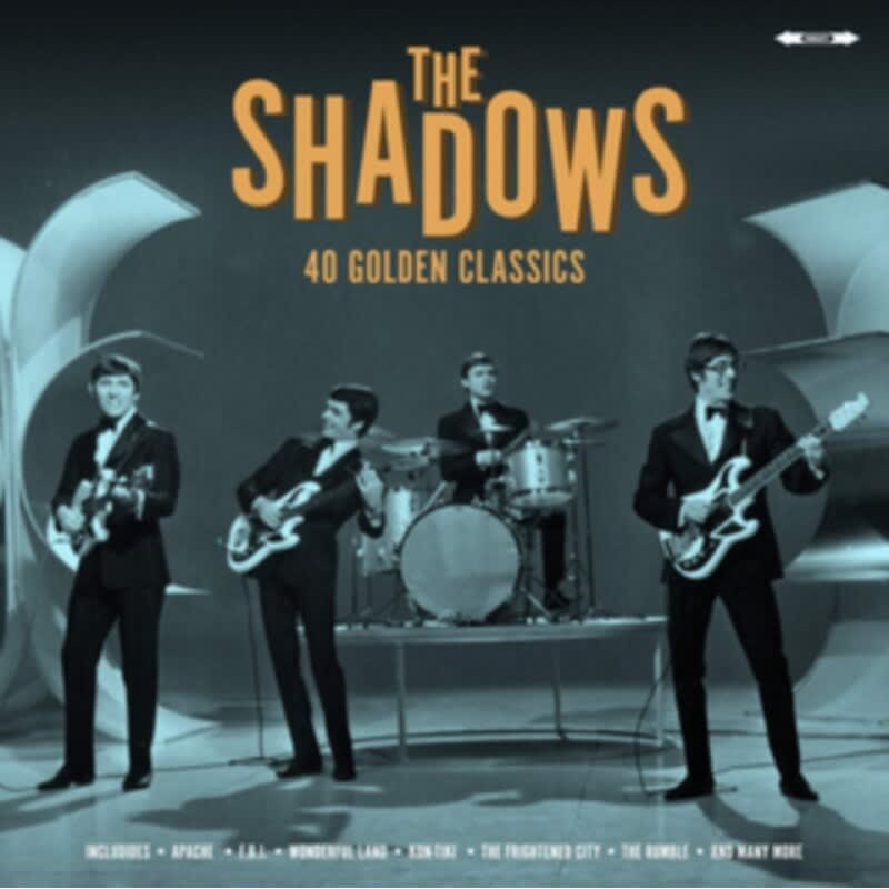 VINILO THE SHADOWS/ 40 GOLDEN CLASSICS 2LP | Plaza Musica