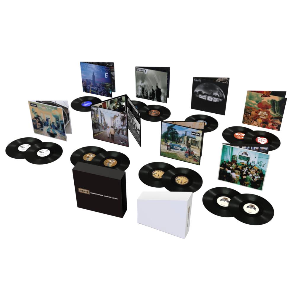 VINILO OASIS/ COMPLETE STUDIO ALBUM COLLECTION 14LP | Plaza Musica