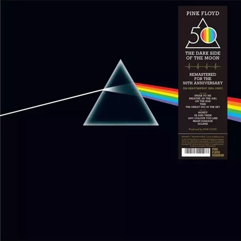 VINILO PINK FLOYD/ THE DARK SIDE OF THE MOON 50th. 1LP | Plaza Musica