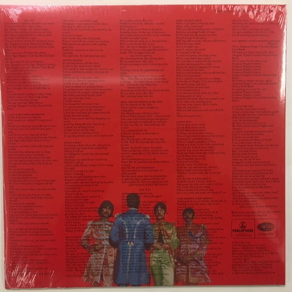 VINILO THE BEATLES/ SGT PEPPER'S LONELY HEARTS CLUB BAND LIMITED