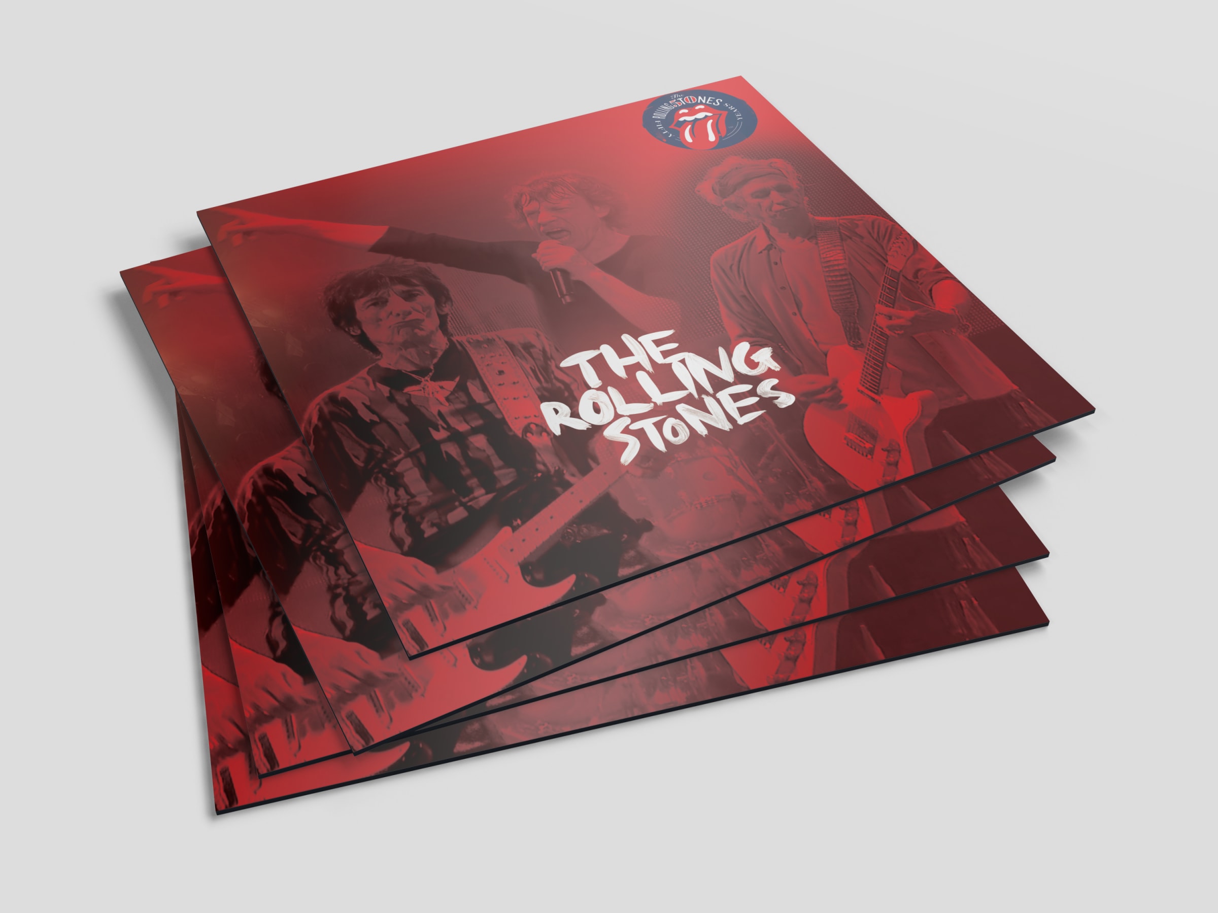 VINILO THE ROLLING STONES/ COLECCION LIVE (EDICION COLOR)1LP