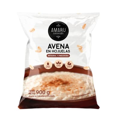 Avena en hojuelas 900g
