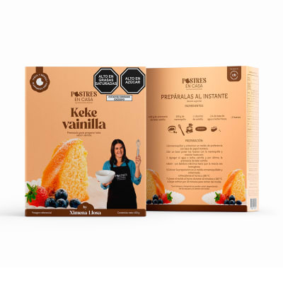 Pec - Keke de vainilla 400gr