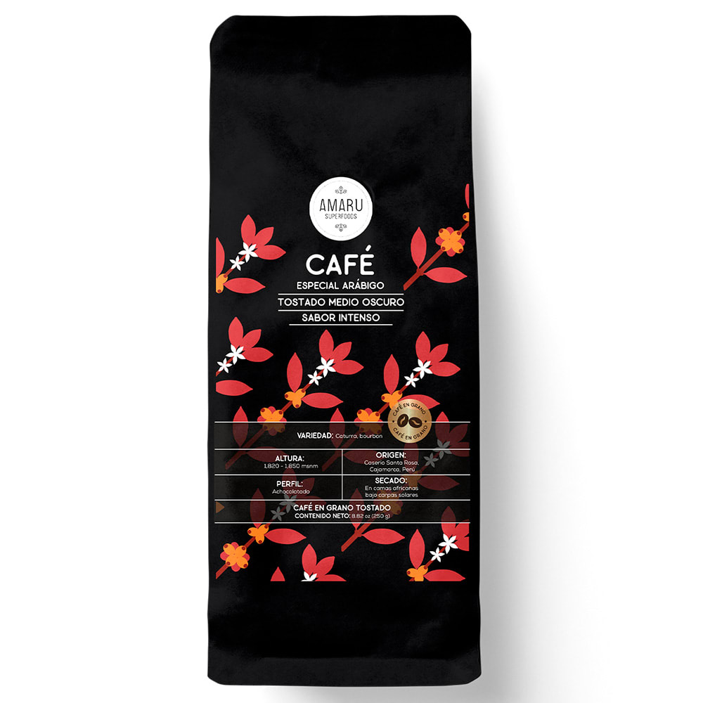 Café especial arábigo - grano 250gr
