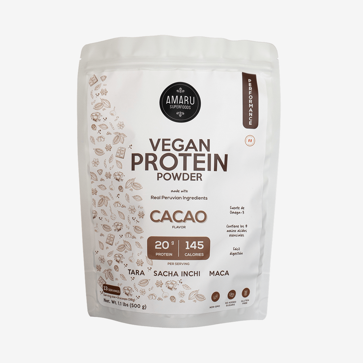 Proteina Cacao 500gr Proteina Cacao 500gr