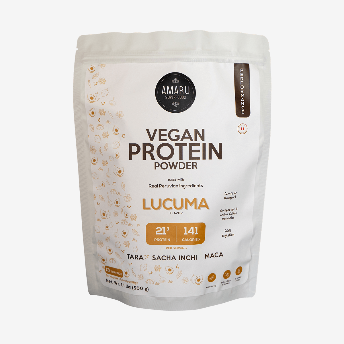 Proteína Lucuma 500gr Proteína Lucuma 500gr