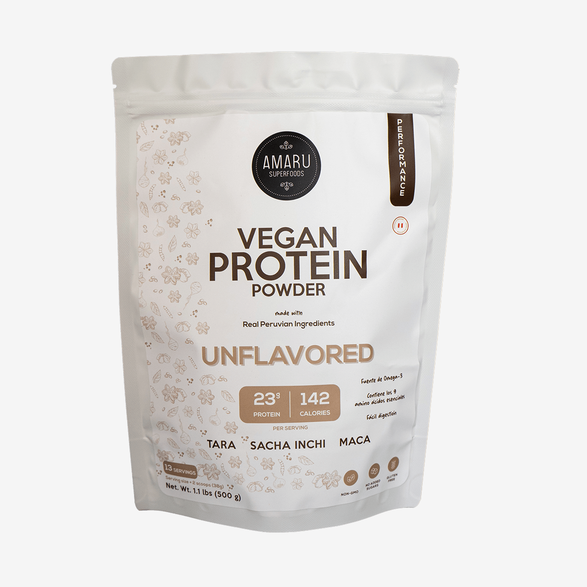 Proteína Unflavored 500gr Proteína Unflavored 500gr