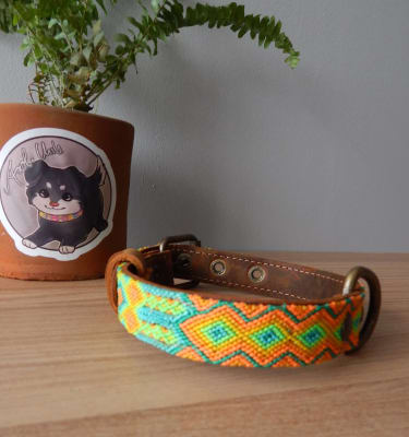 axol collar macrame