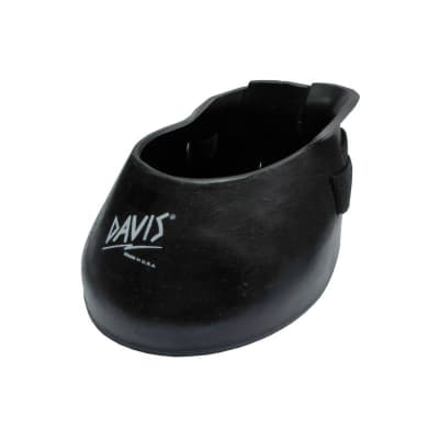 Davis bota goma corta negra