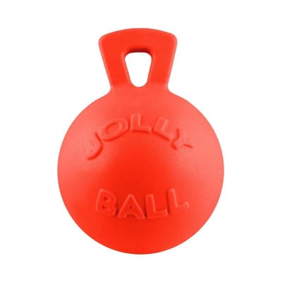 JP pelota con asa naranja