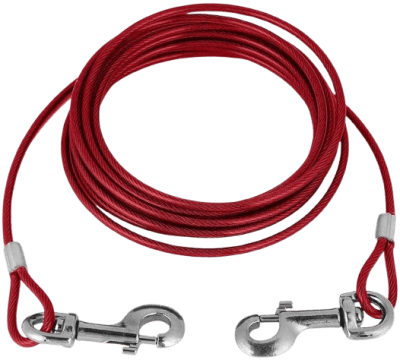 dogit cable enganche rojo