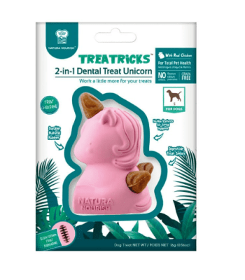 pet treat 2in1 dental unicornio