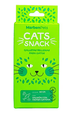 cats snack galletas rellenas