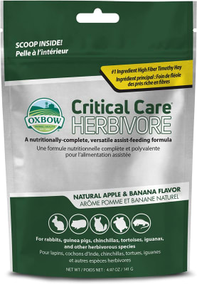 oxbow critical care manzana-banana