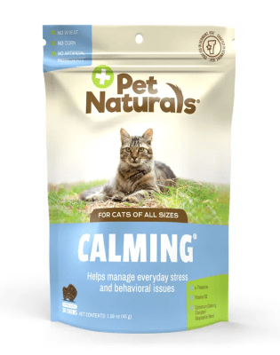pet naturals snack calming gato