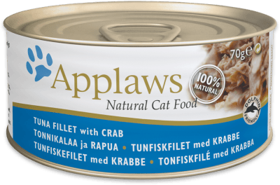applaws cat lata atun con cangrejo
