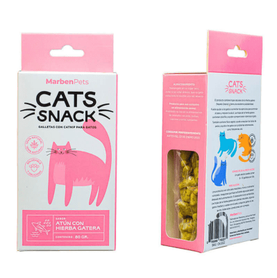 cats snack galleta hirba gatera