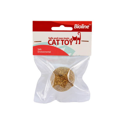 bioline bola catnip prensado