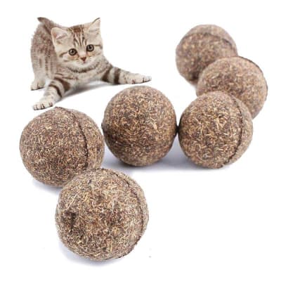 bioline bola catnip prensado