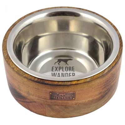 tall tails plato madera/acero