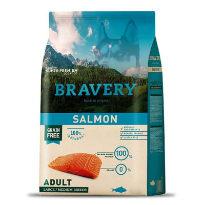 bravery salmon adulto lym breed
