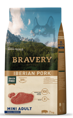 bravery cerdo iberico adulto mini breed