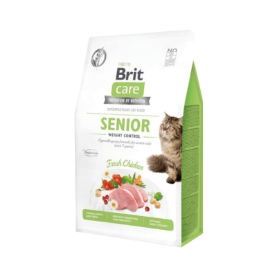 brit care cat senior weight control