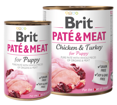 brit care pate&meat puppy