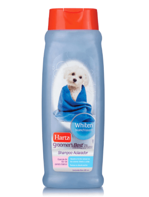 hartz shampoo pelo blanco