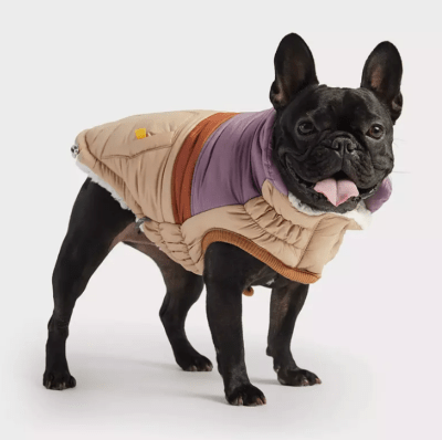 gfpet chaqueta retro puffer sand