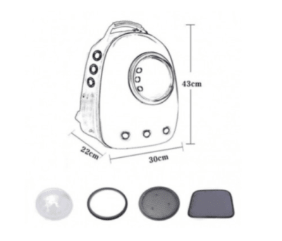 mochila astronauta diseños