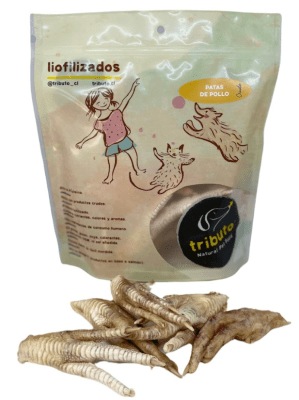 tributo crudo pata de pollo