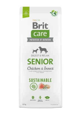 brit care suste chicken&insect senior