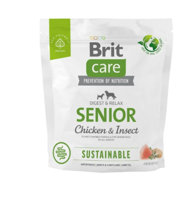 brit care suste chicken&insect senior