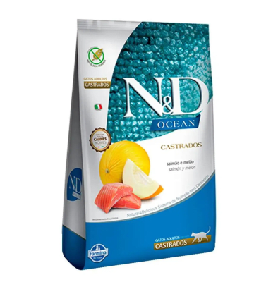 n&d ocean salmon gato castrado