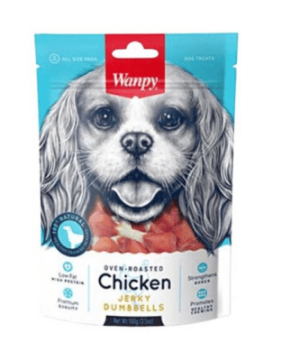 wanpy perro jerky dumbbells