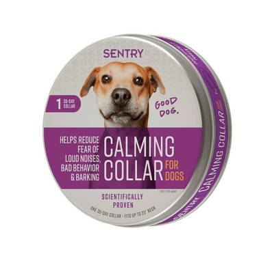 sentry calming collar perro