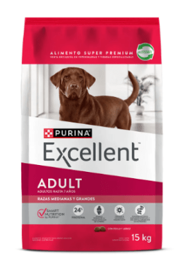 excellent adulto raza med/gr