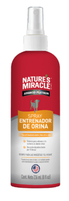 nm advan spray entrenador de orina perro